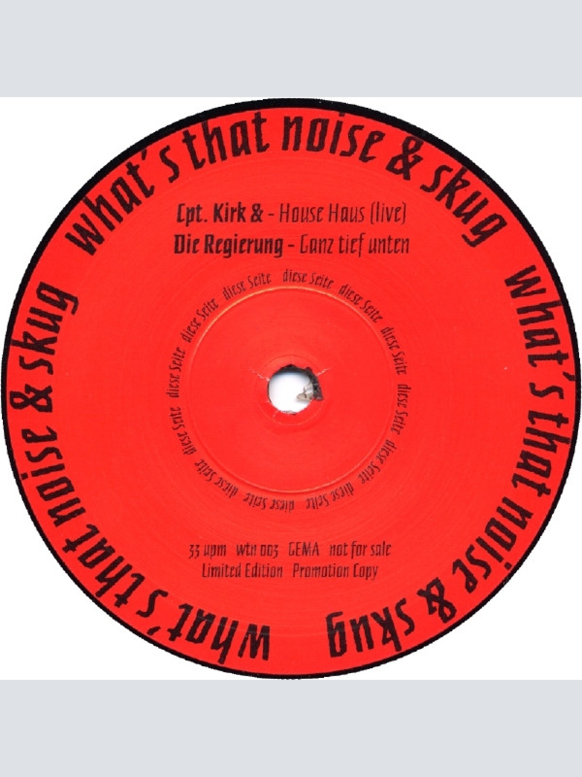 Vinyl / Various - What's That Noise & Skug