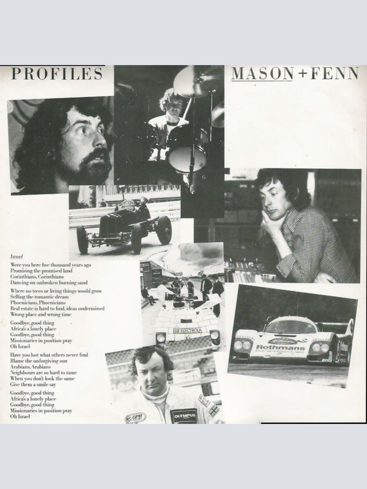 Vinyl / Mason* + Fenn* - Profiles