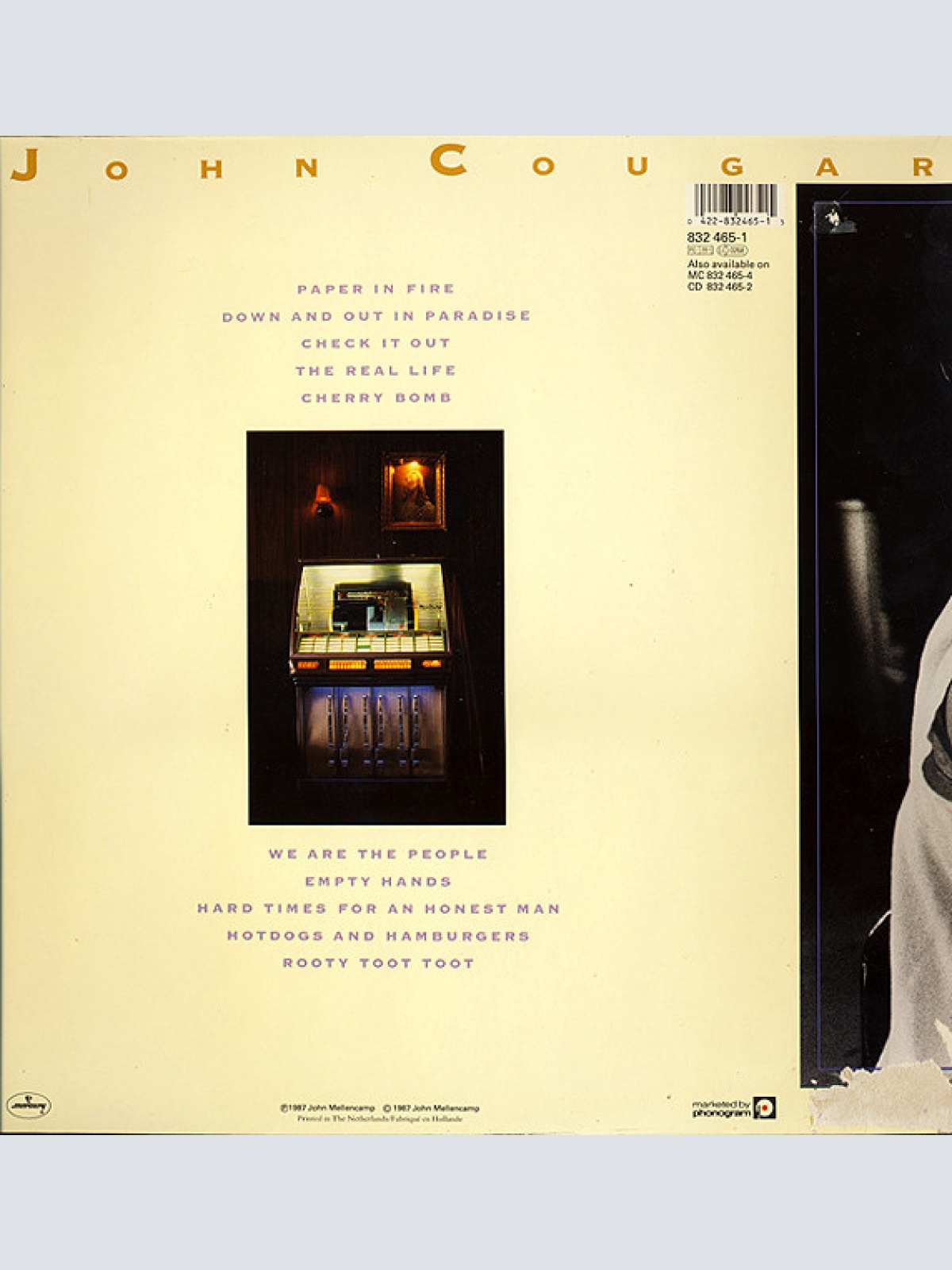 Vinyl / John Cougar Mellencamp - The Lonesome Jubilee