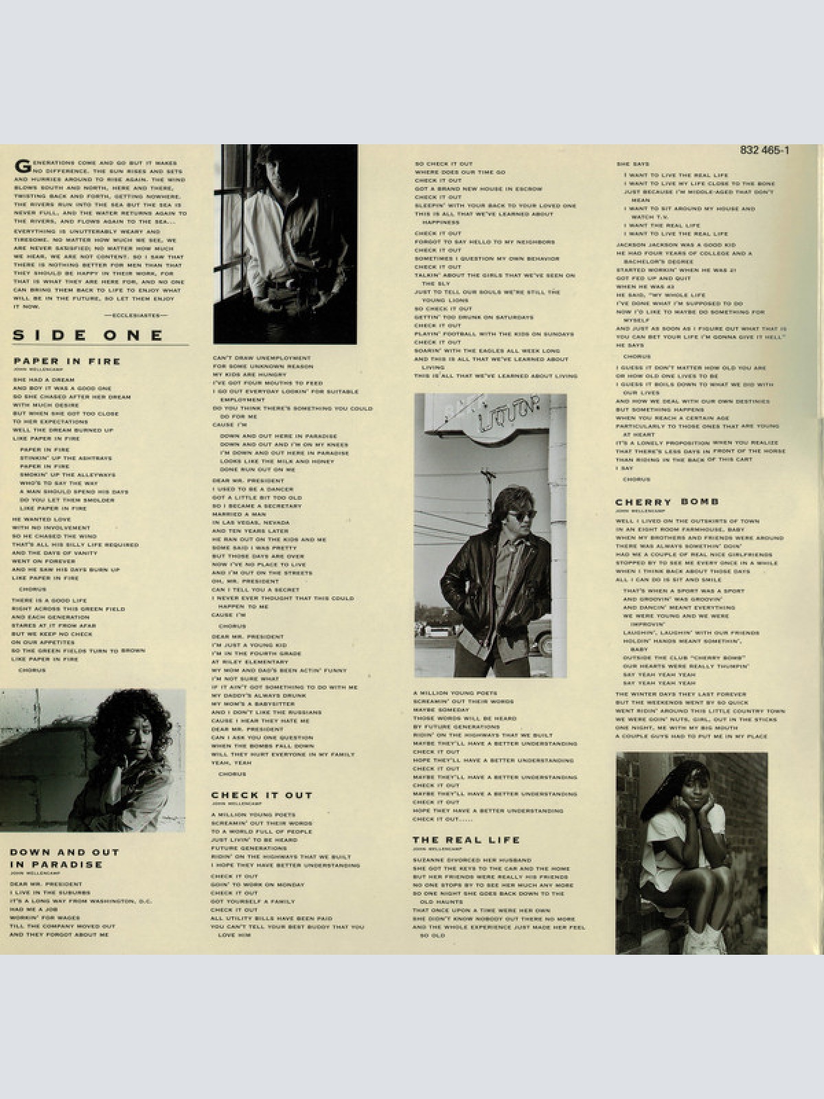 Vinyl / John Cougar Mellencamp - The Lonesome Jubilee