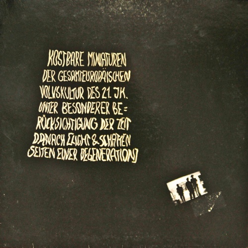 Vinyl / Franz Franz & The Melody Boys - Kostbare Miniaturen Der Gesamteuropäischen Volkskultur Des 21. Jh. Unter Besonderer Berücksichtigung Der Zeit Danach [Licht & Schattenseiten Einer Degeneration]