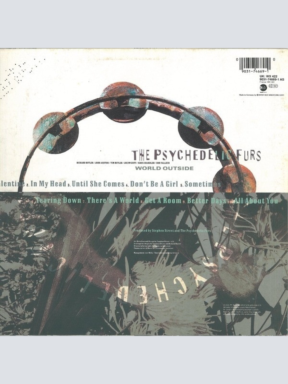 Vinyl / The Psychedelic Furs - World Outside