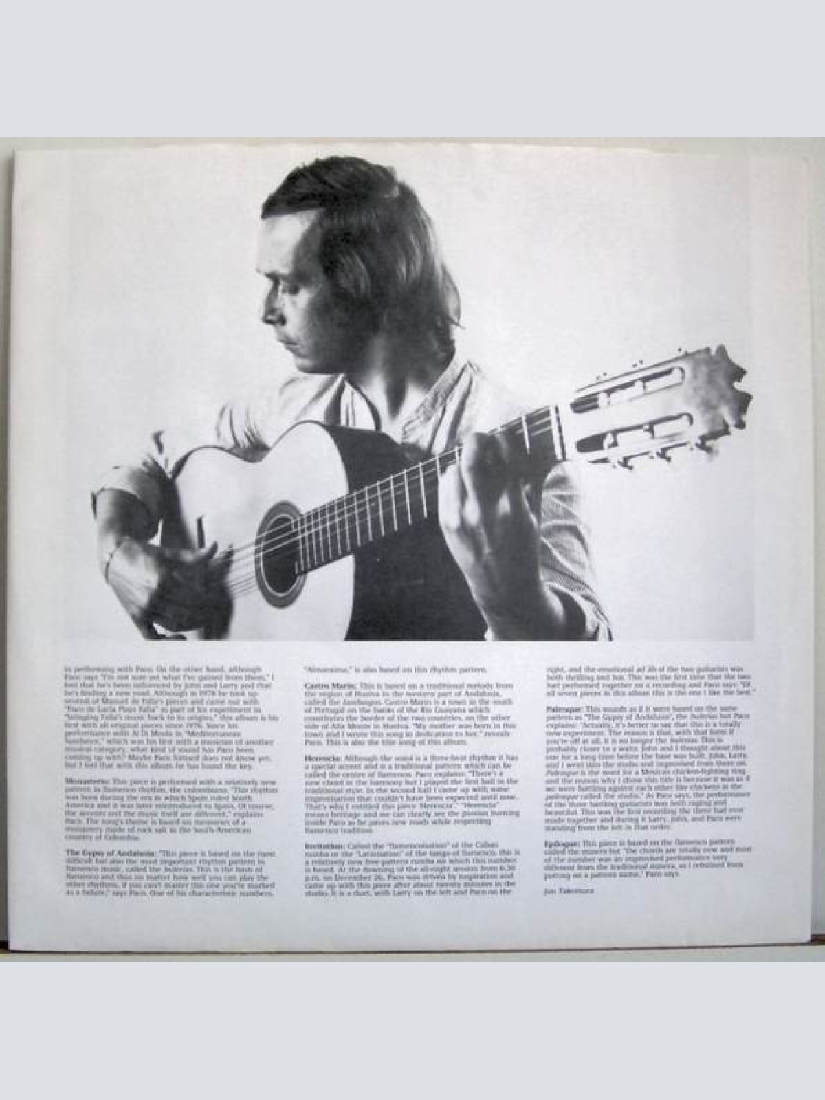 Vinyl / Paco de Lucia* - Castro Marin