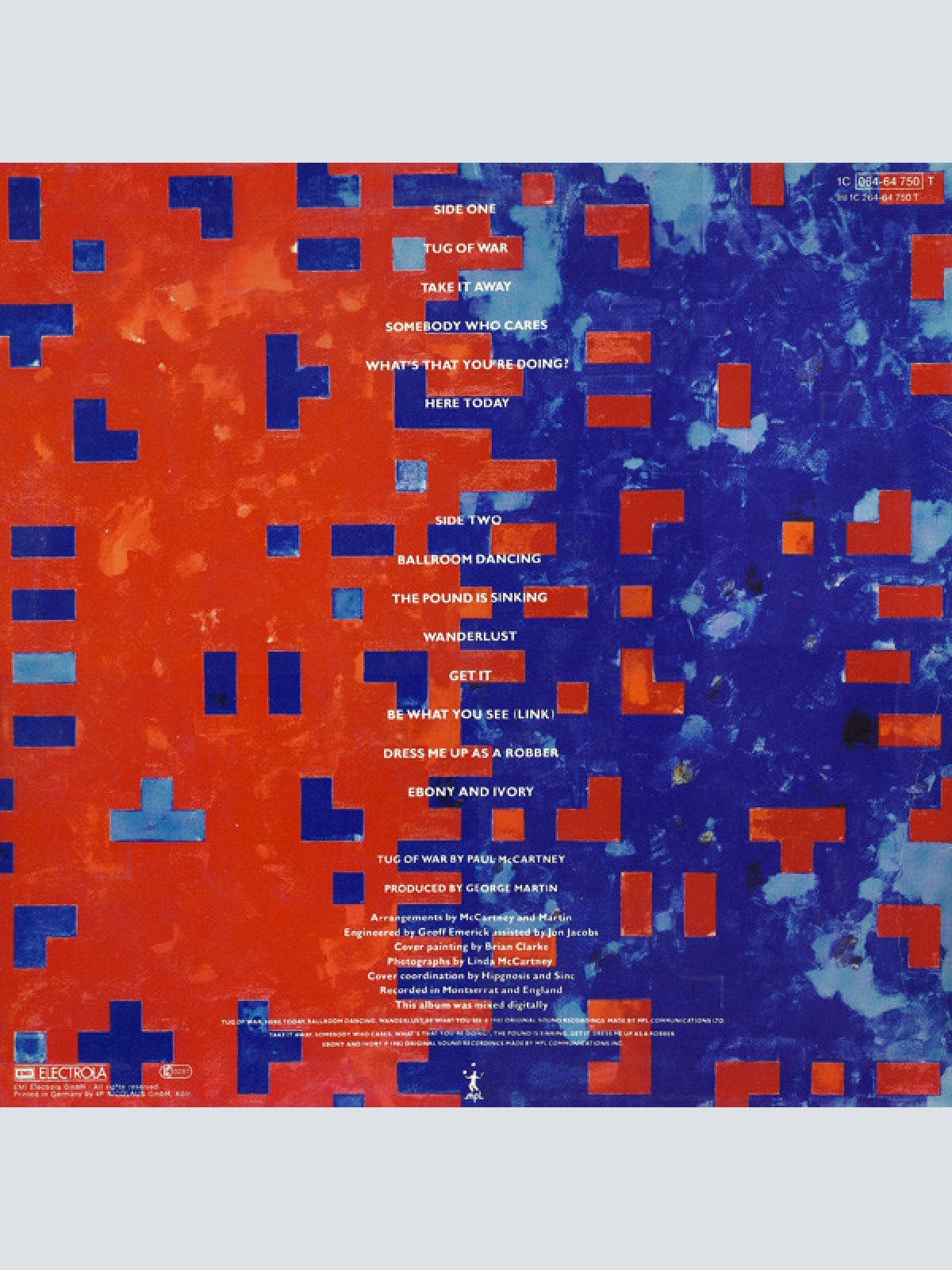 Vinyl / Paul McCartney - Tug Of War