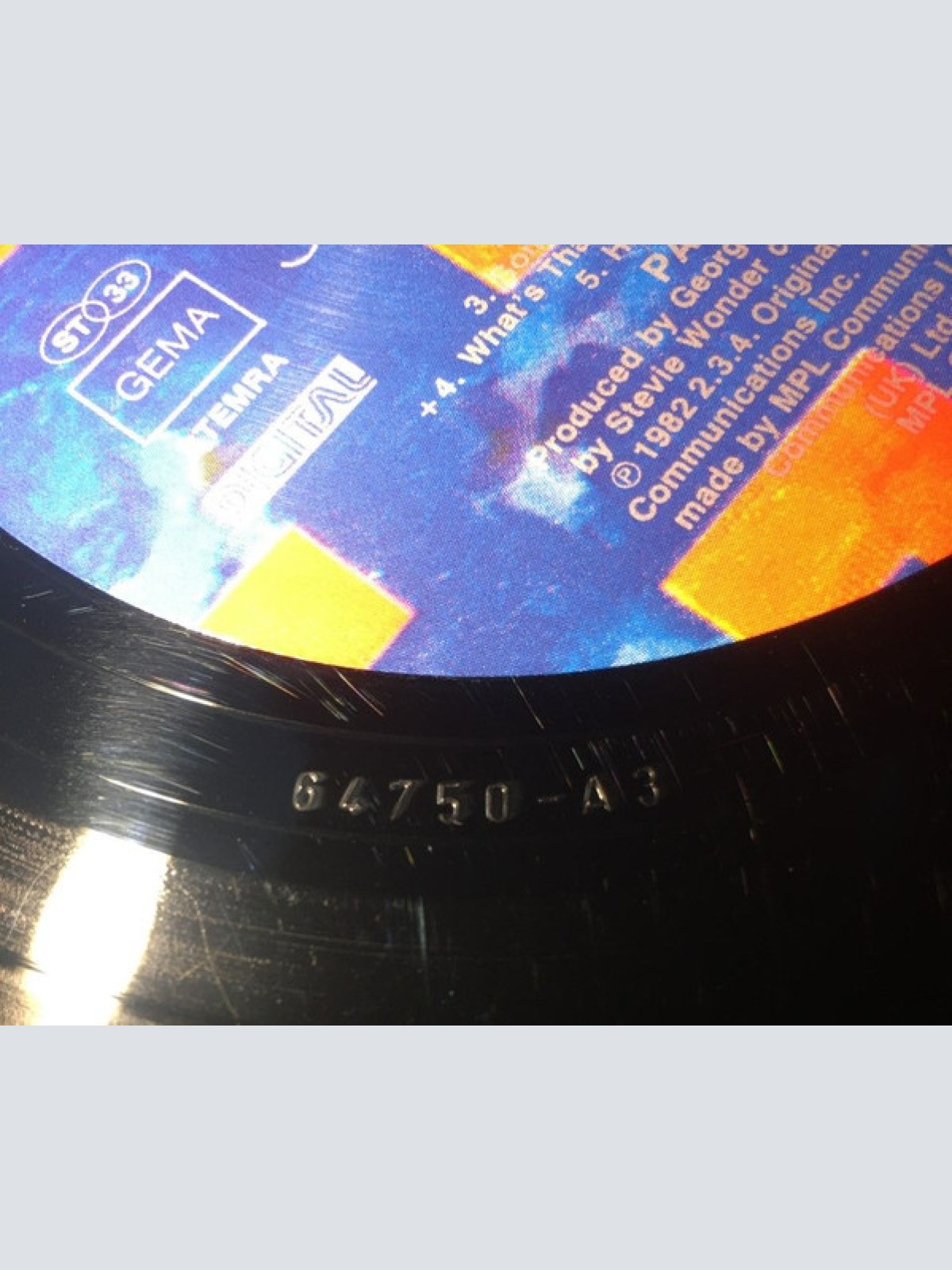 Vinyl / Paul McCartney - Tug Of War