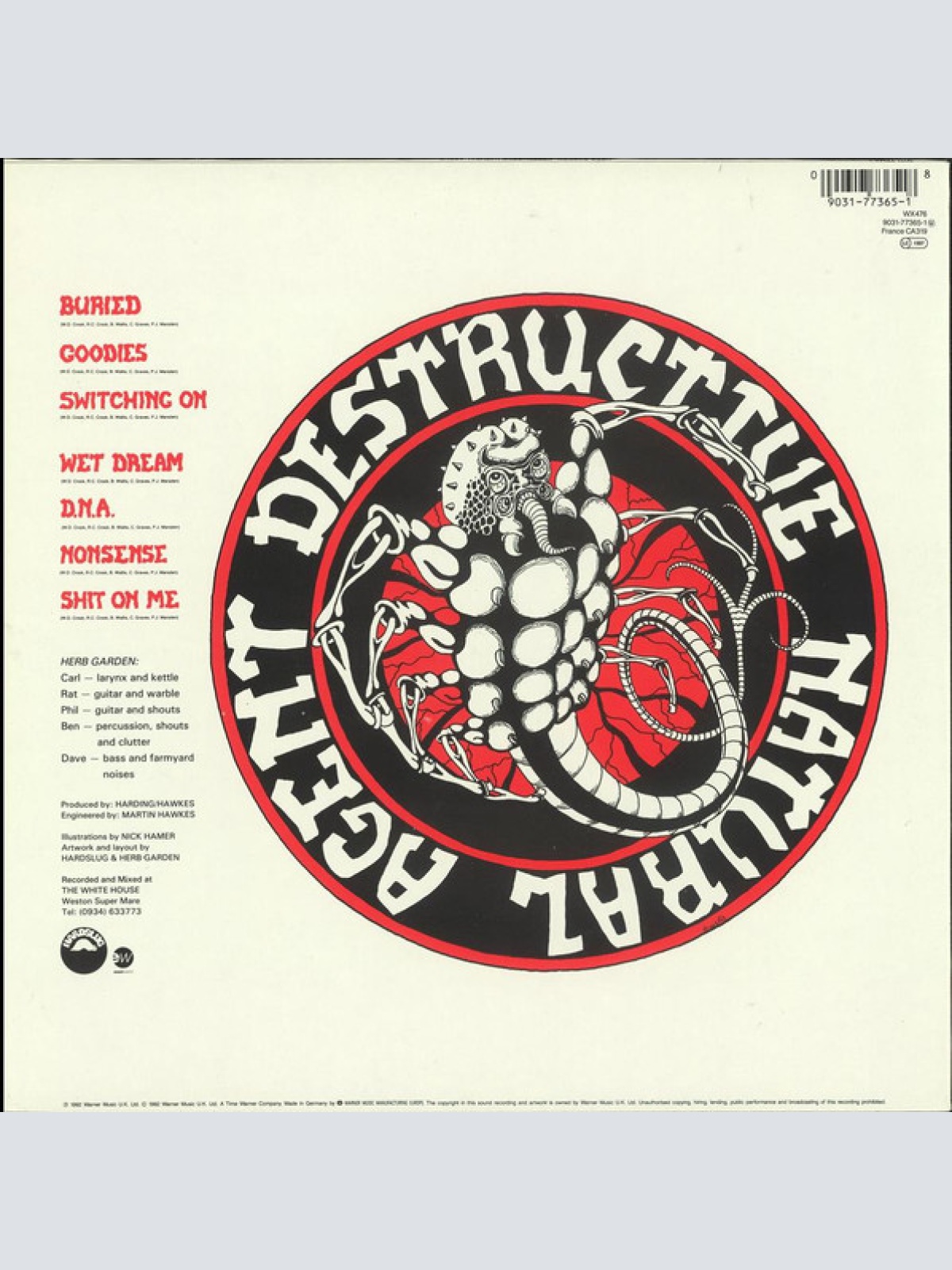 Vinyl / Herb Garden - Destructive Natural Agent