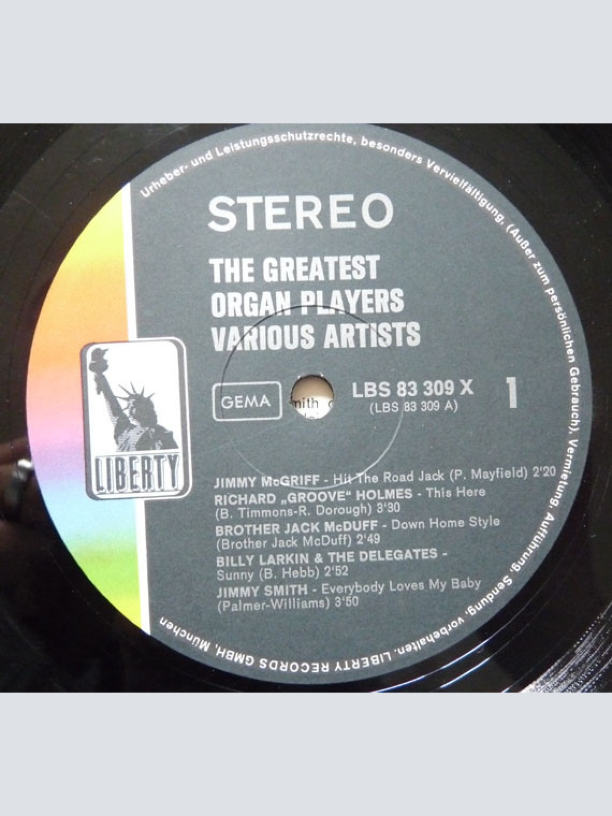 Vinyl / Various - The Greatest Organ Players