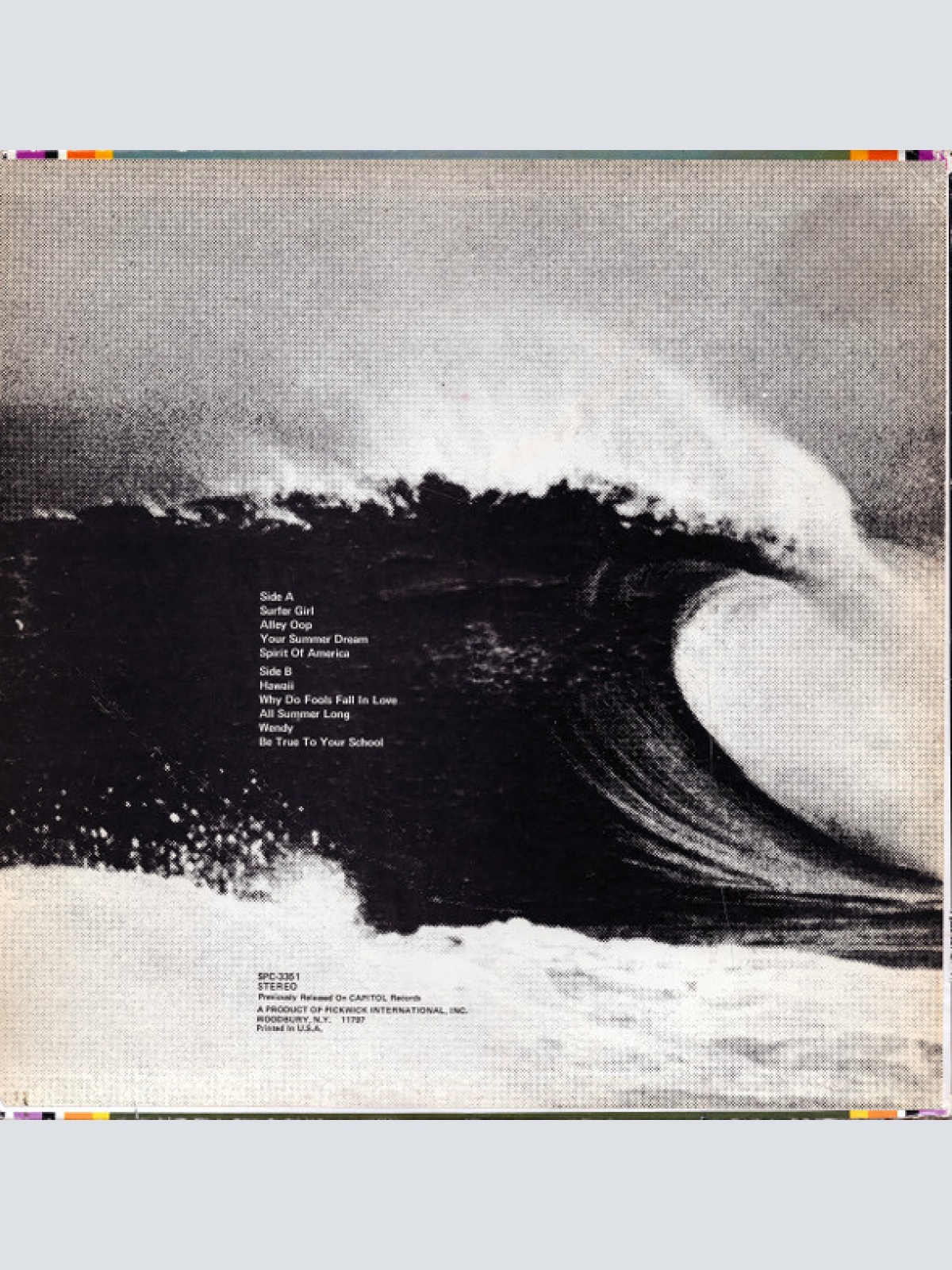 Vinyl / The Beach Boys - Surfer Girl