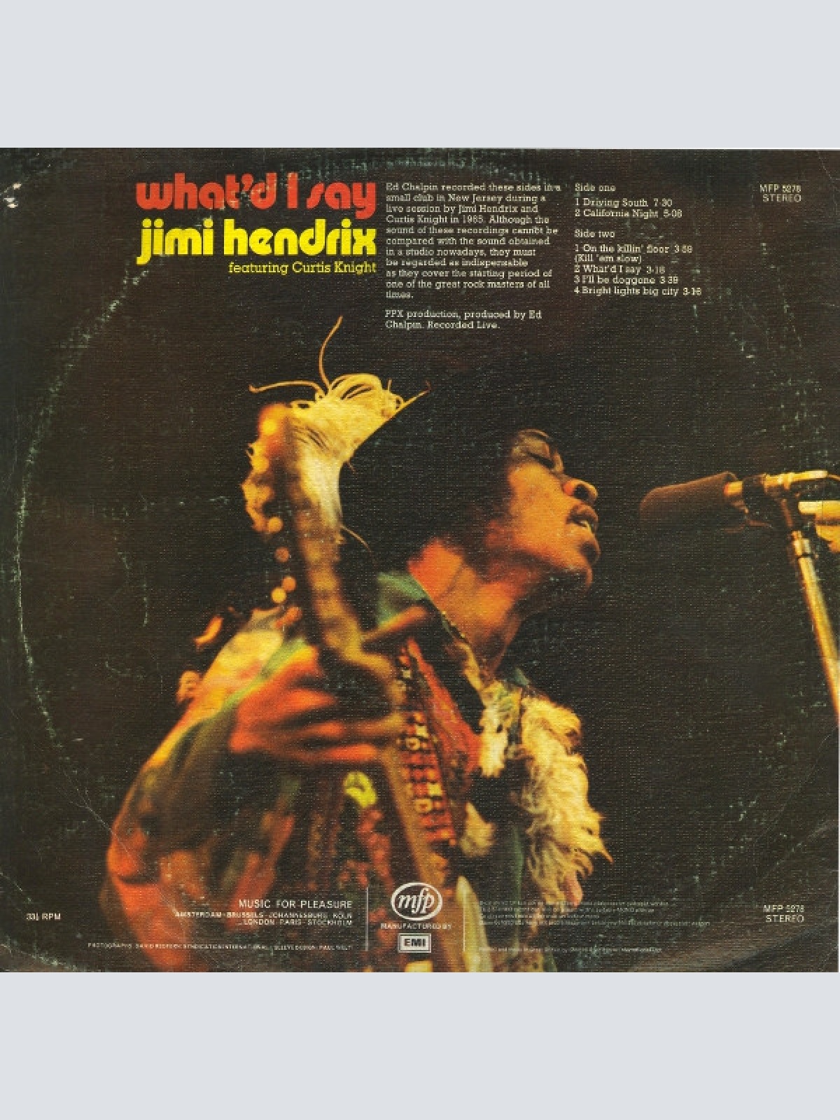 Vinyl / Jimi Hendrix - What'd I Say