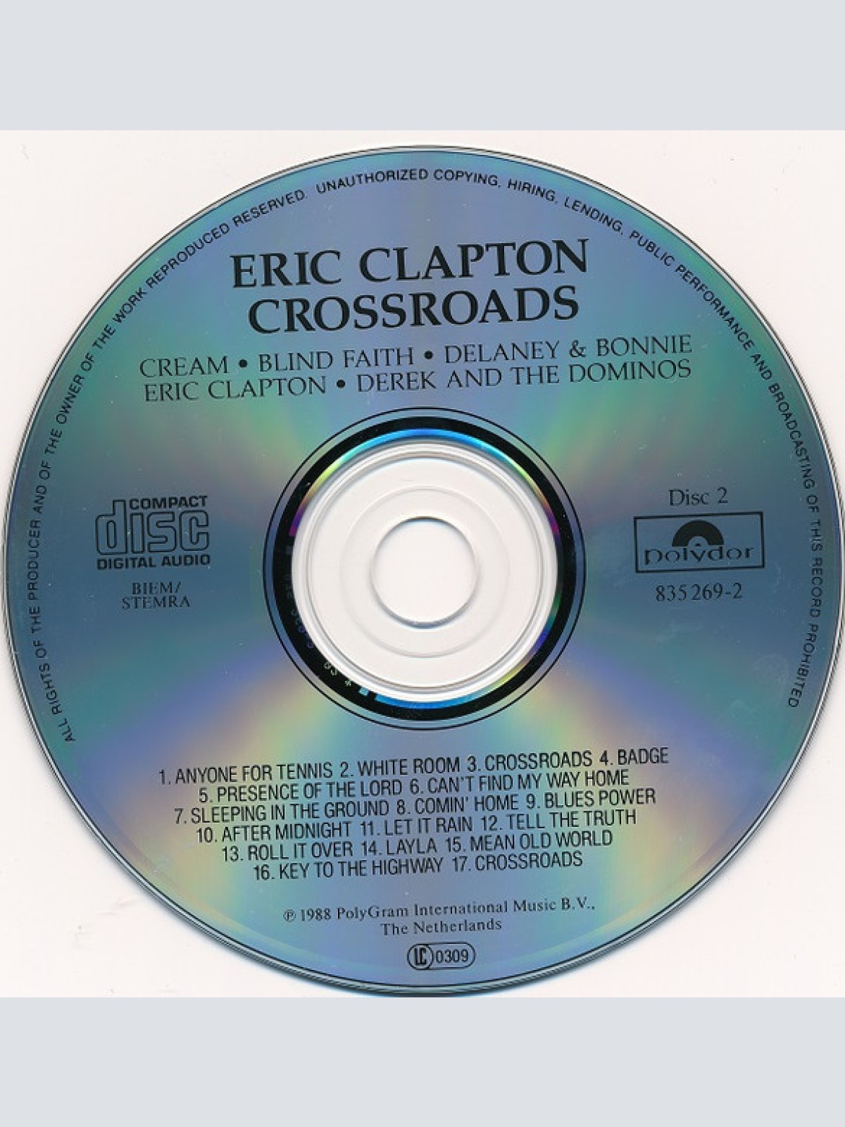 CD / Eric Clapton - Crossroads