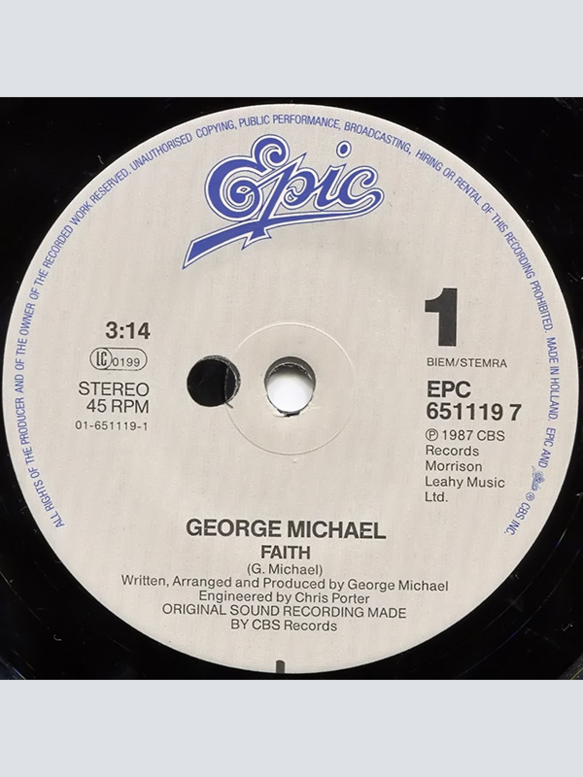 Vinyl / George Michael - Faith