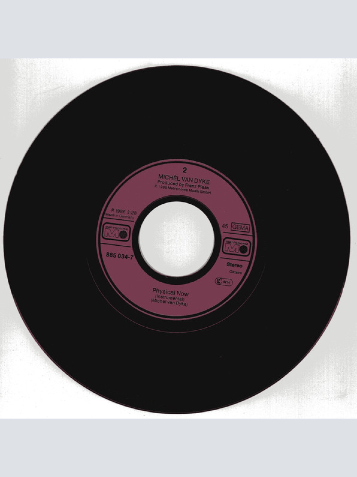 Vinyl / Michèl Van Dyke* - Physical Now