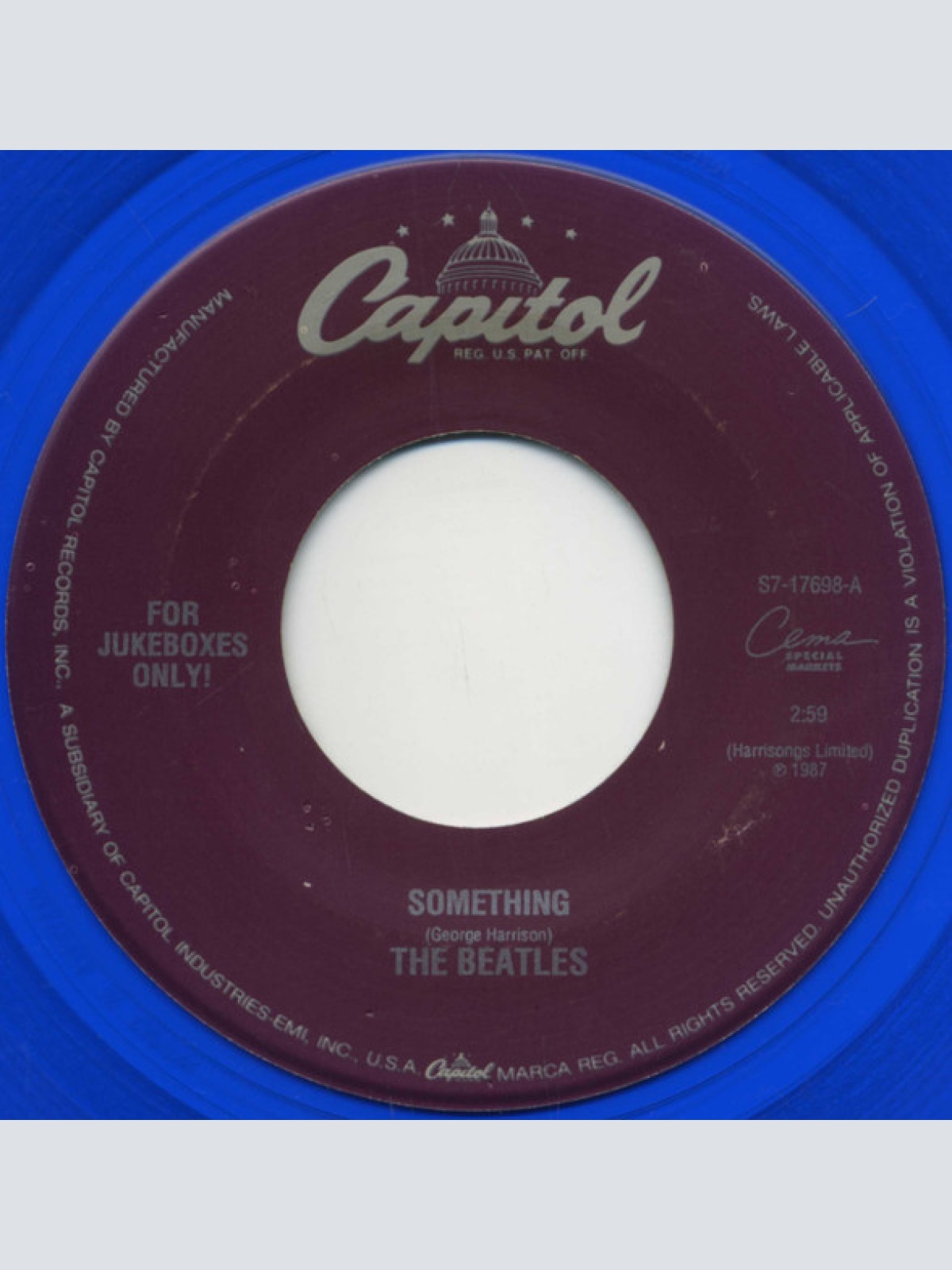 Vinyl / The Beatles - Something / Come Together