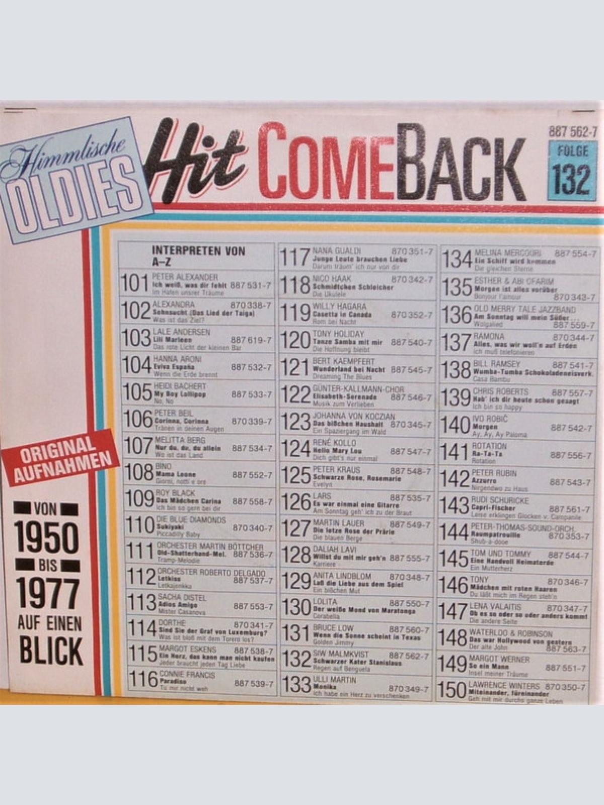 Vinyl / Siw Malmkvist - Schwarzer Kater Stanislaus