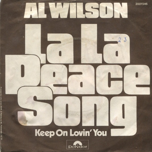 Vinyl / Al Wilson - La La Peace Song