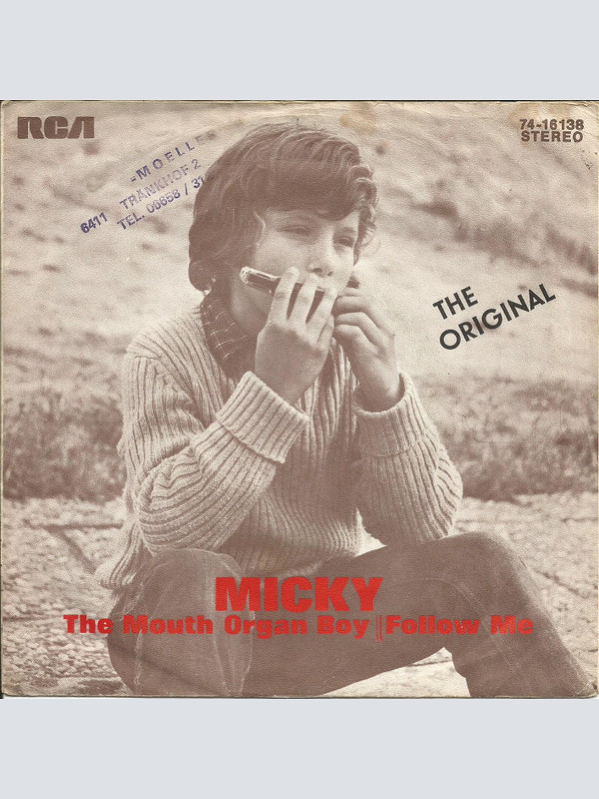 Vinyl / Micky (3) - The Mouth Organ Boy