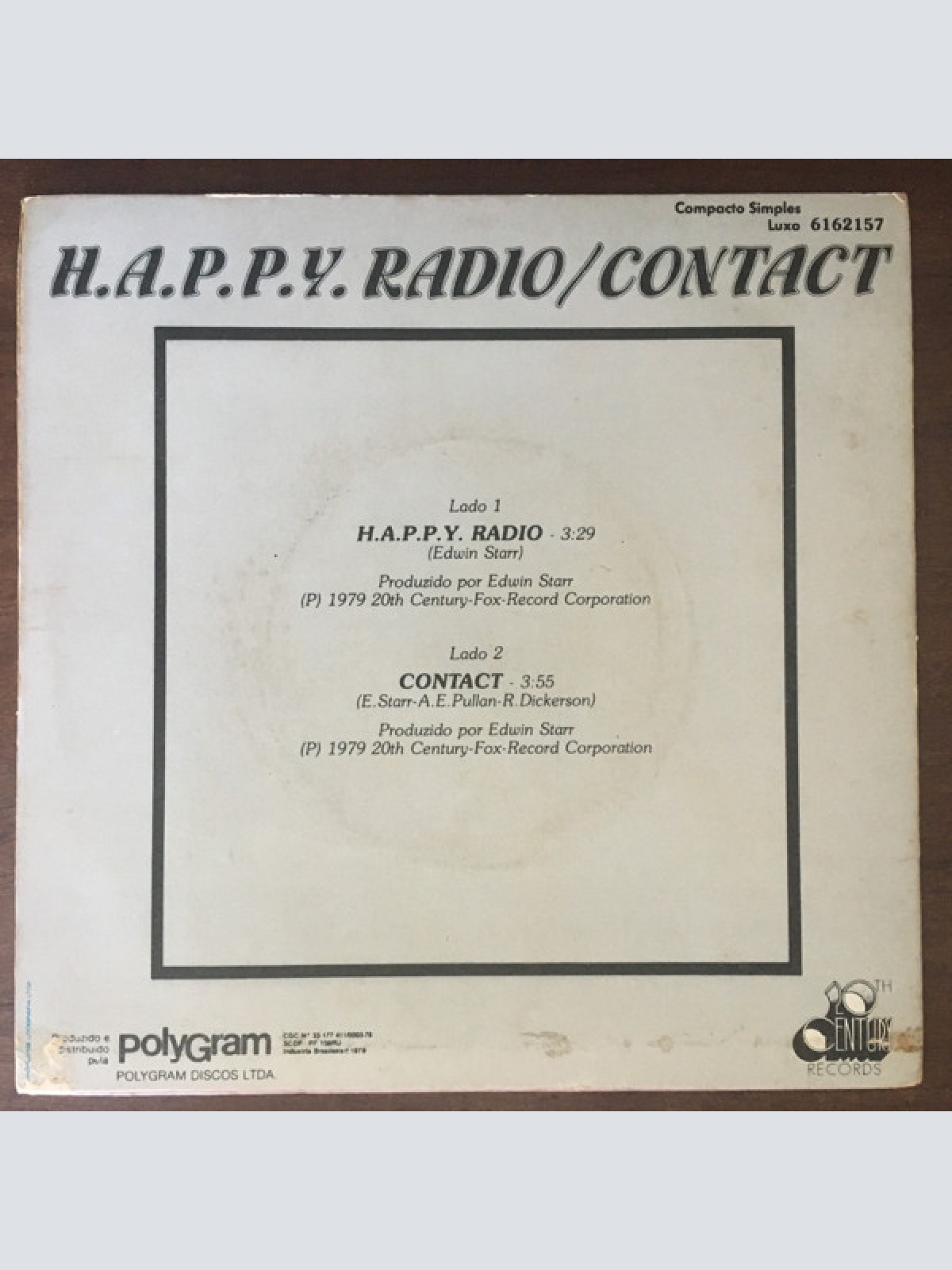 Vinyl / Edwin Starr - H.A.P.P.Y. Radio