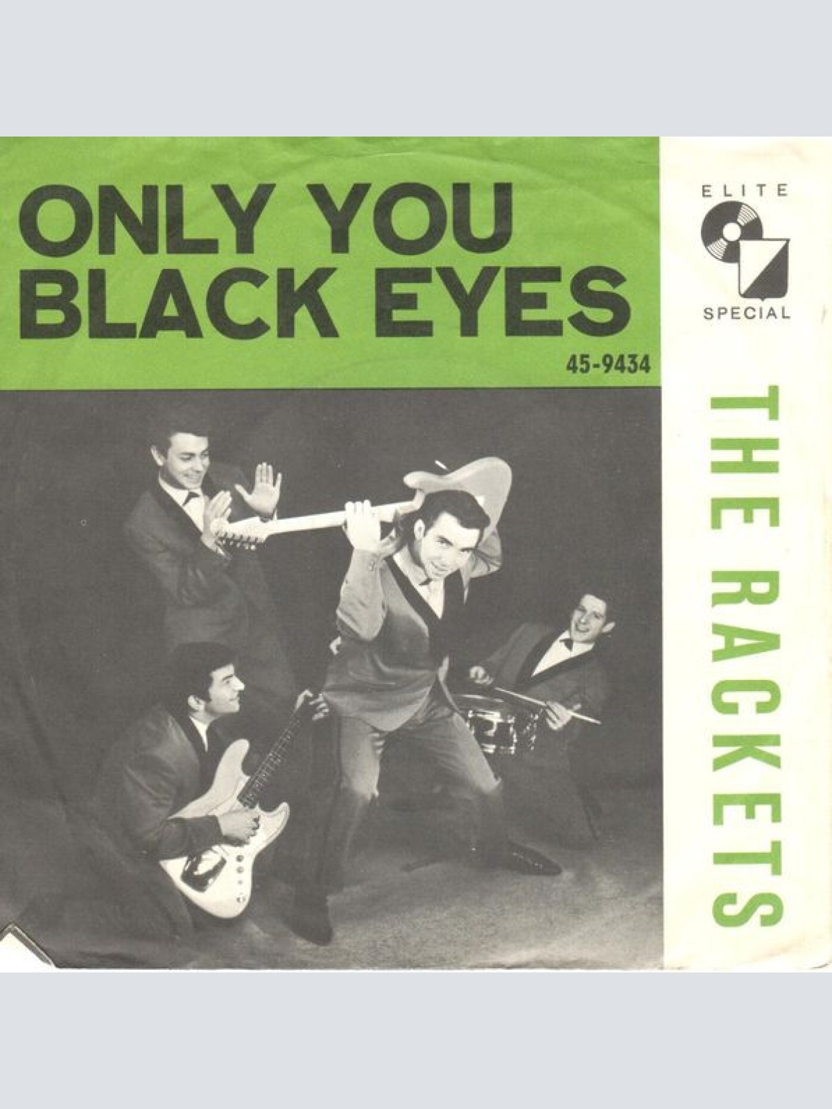 Vinyl / The Rackets* - Only You / Black Eyes