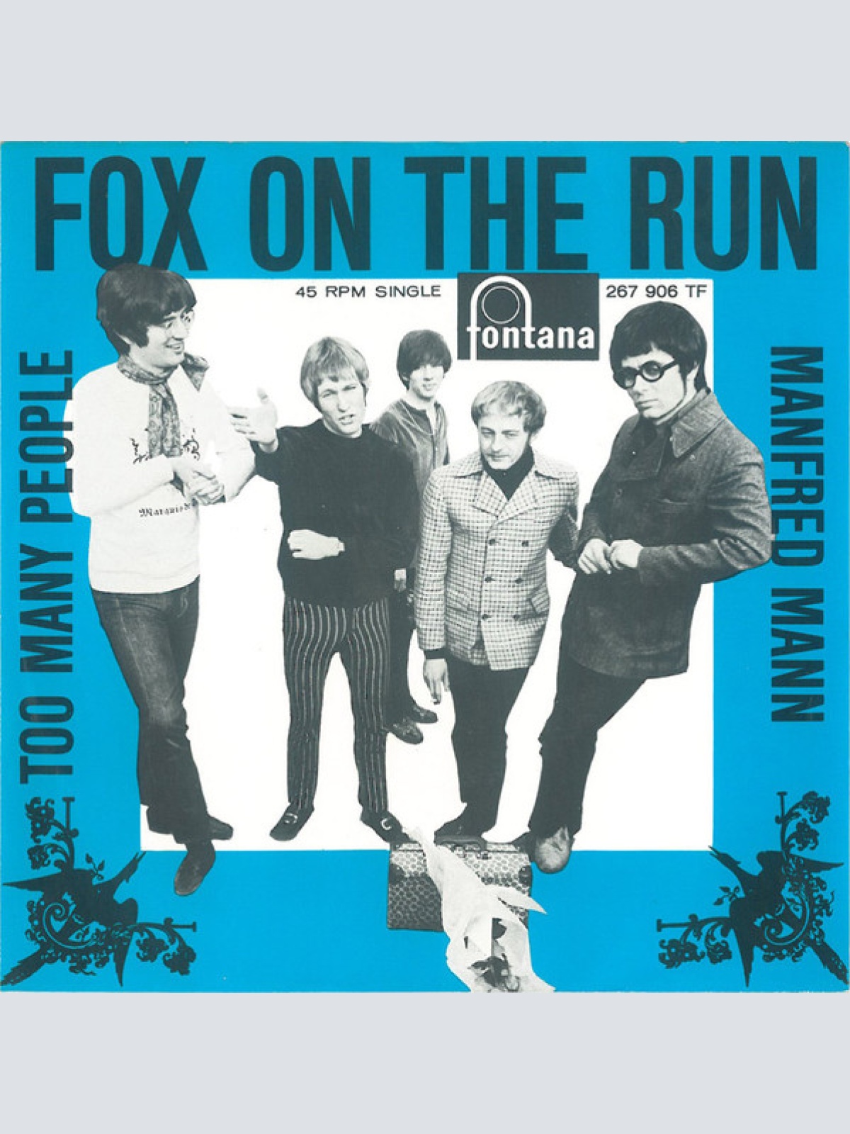 Vinyl / Manfred Mann - Fox On The Run / Too Many People