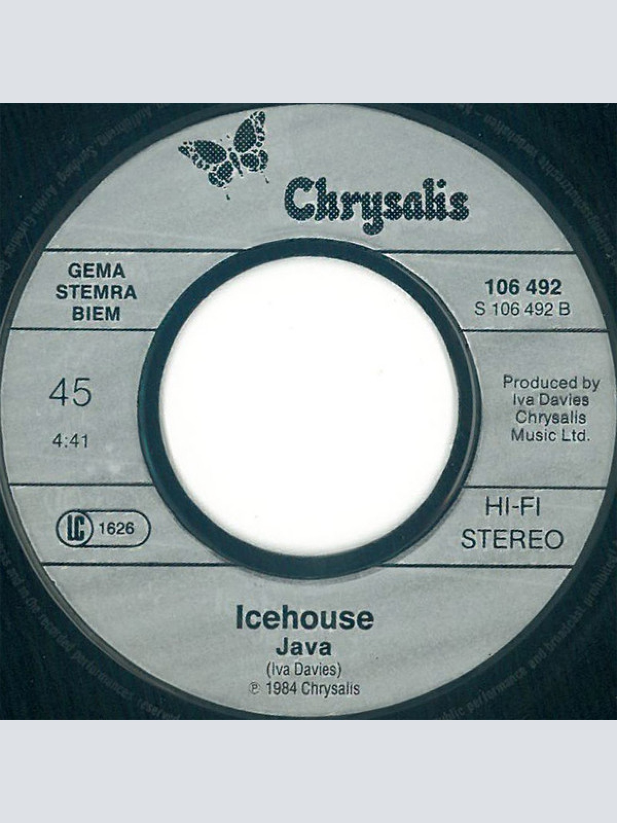 Vinyl / Icehouse - Taking The Town