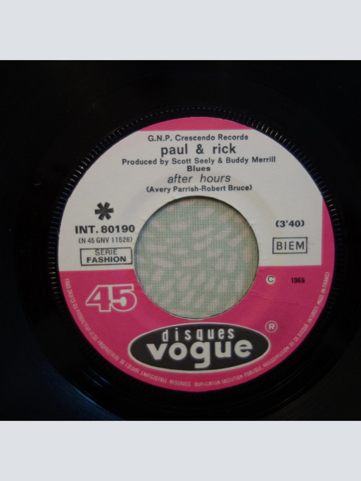 Vinyl / Paul & Rick - Hen House