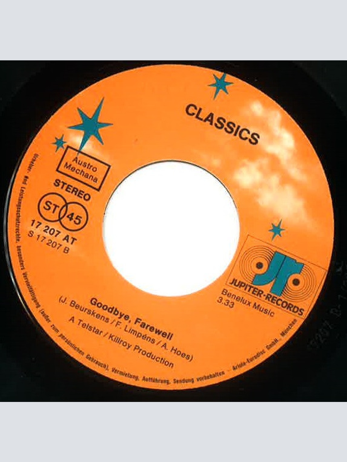 Vinyl / Classics* - Sunshine Baby (Baby Let Me Taste Your Wine) / Goodbye, Farewell