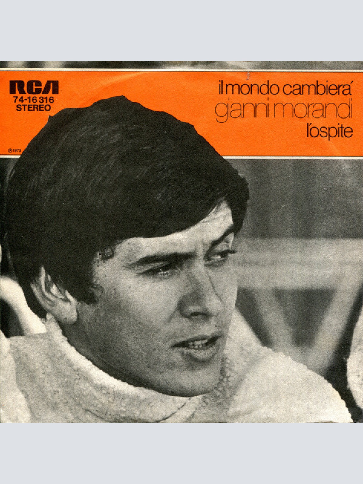 Vinyl / Gianni Morandi - Il Mondo Cambierà / L'Ospite