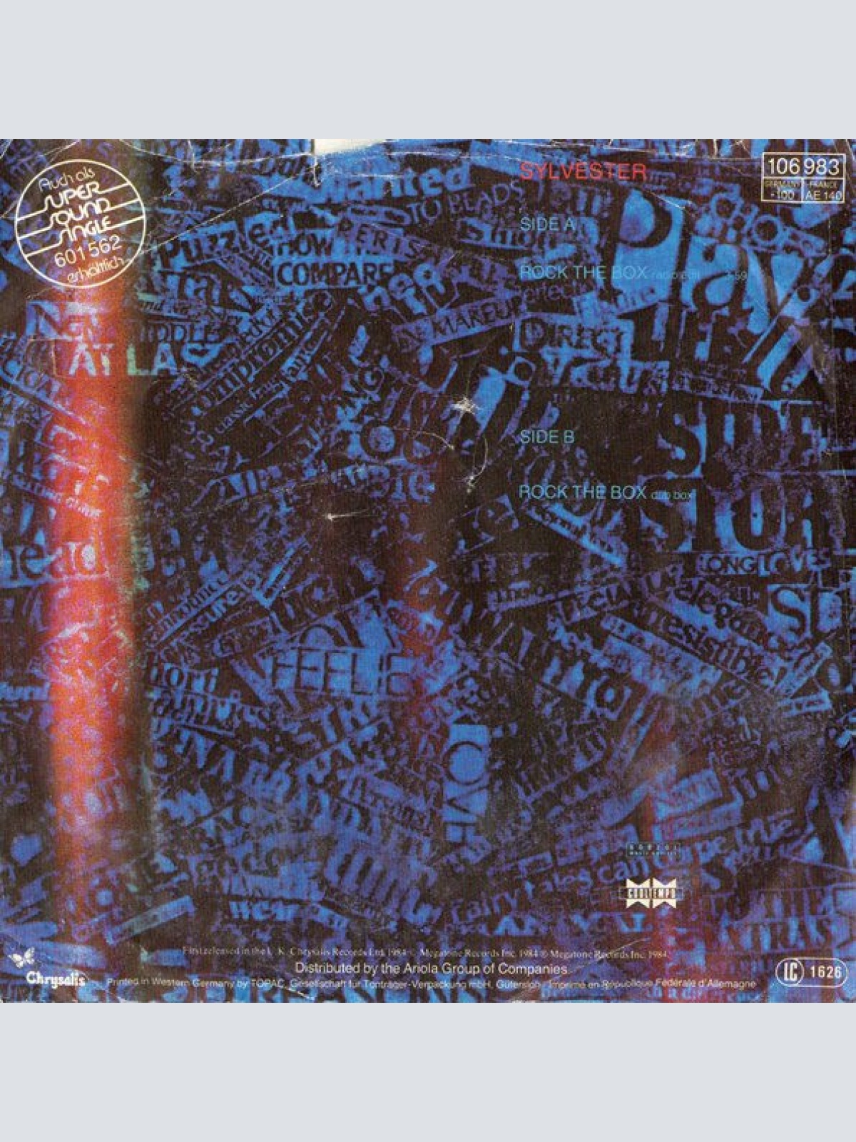 Vinyl / Sylvester - Rock The Box