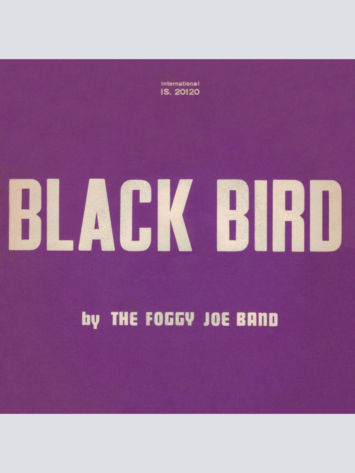 Vinyl / The Foggy Joe Band - Black Bird