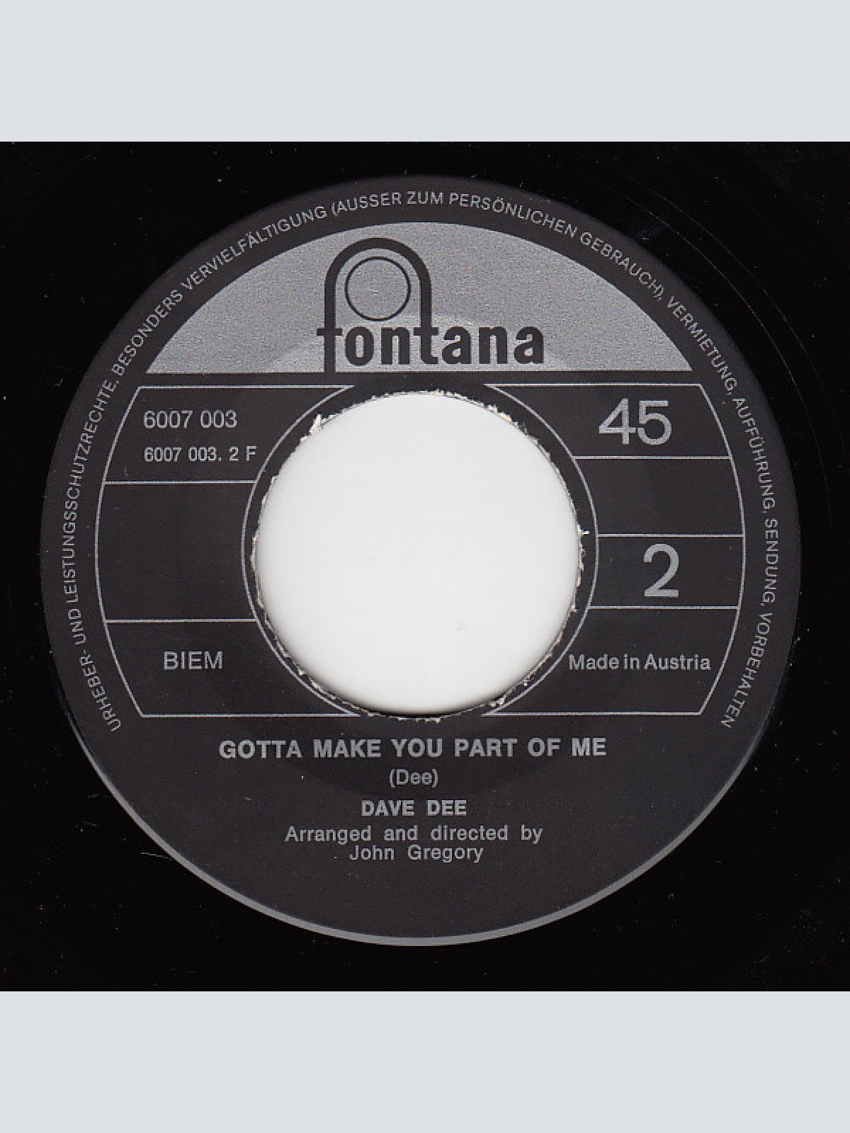 Vinyl / Dave Dee (2) - My Woman's Man