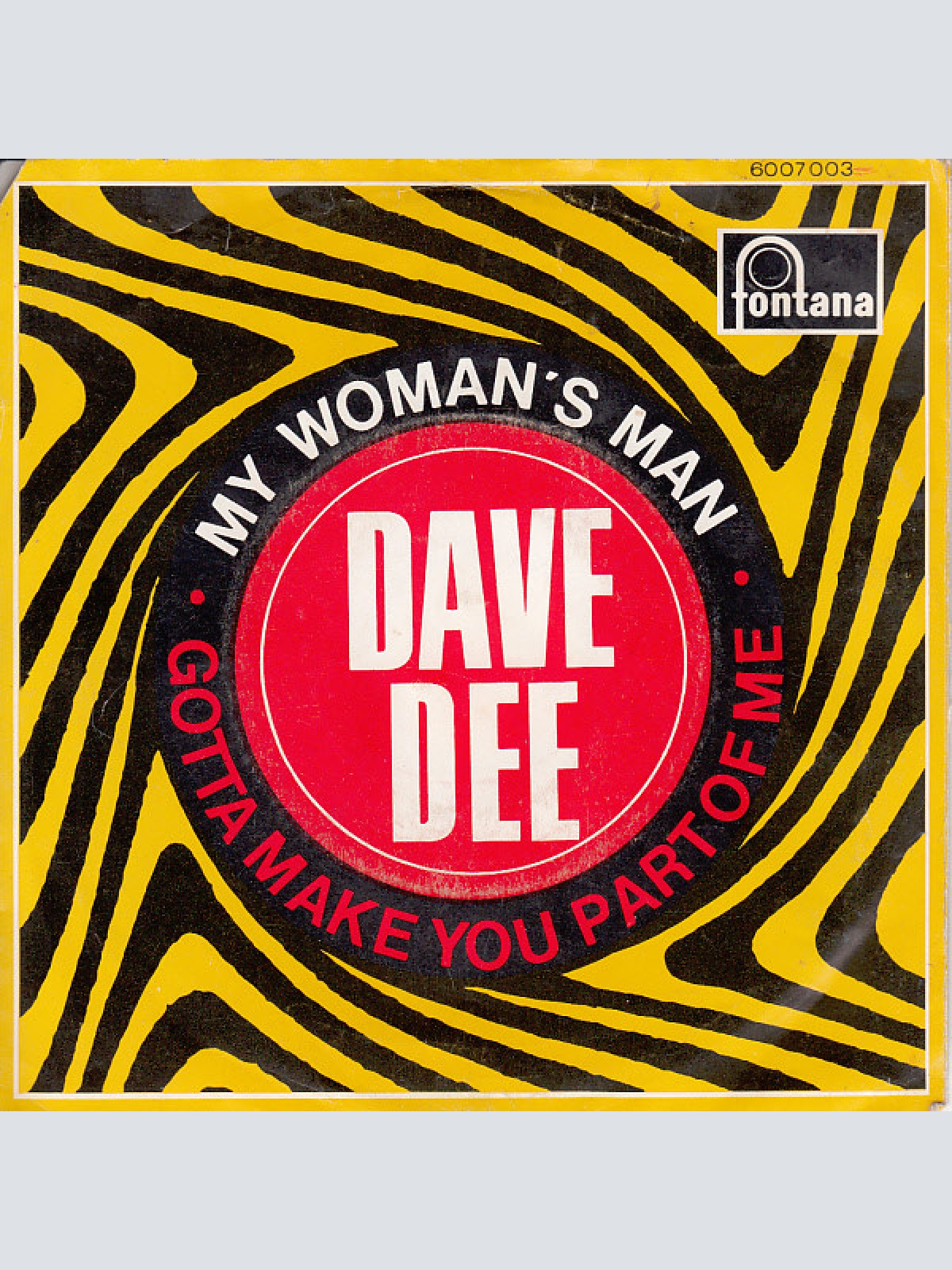 Vinyl / Dave Dee (2) - My Woman's Man