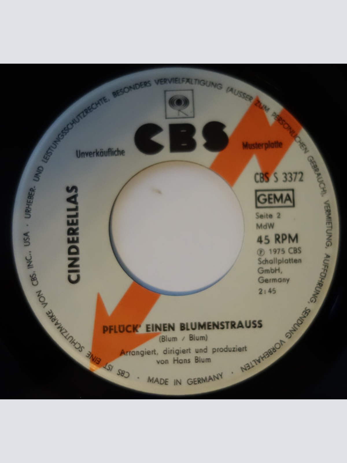 Vinyl / Cinderellas - Little, Little Struppi