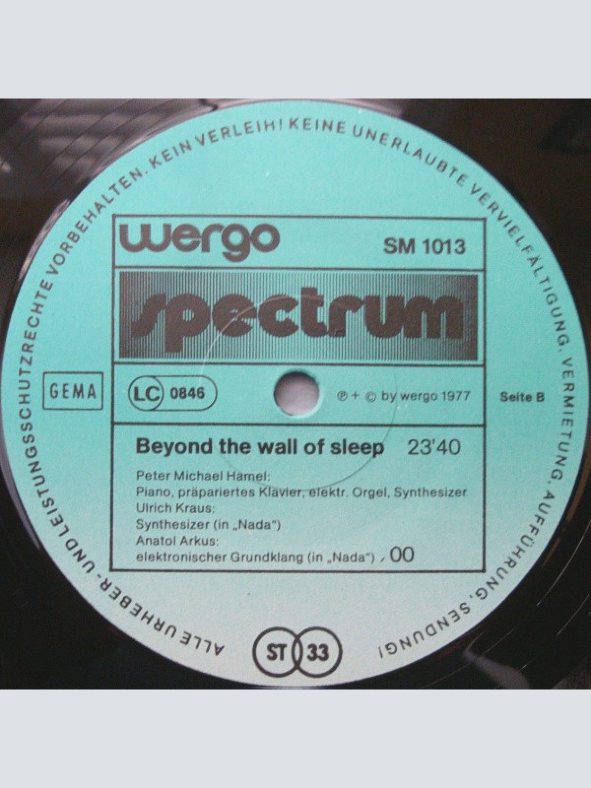 Vinyl / Peter Michael Hamel - Nada