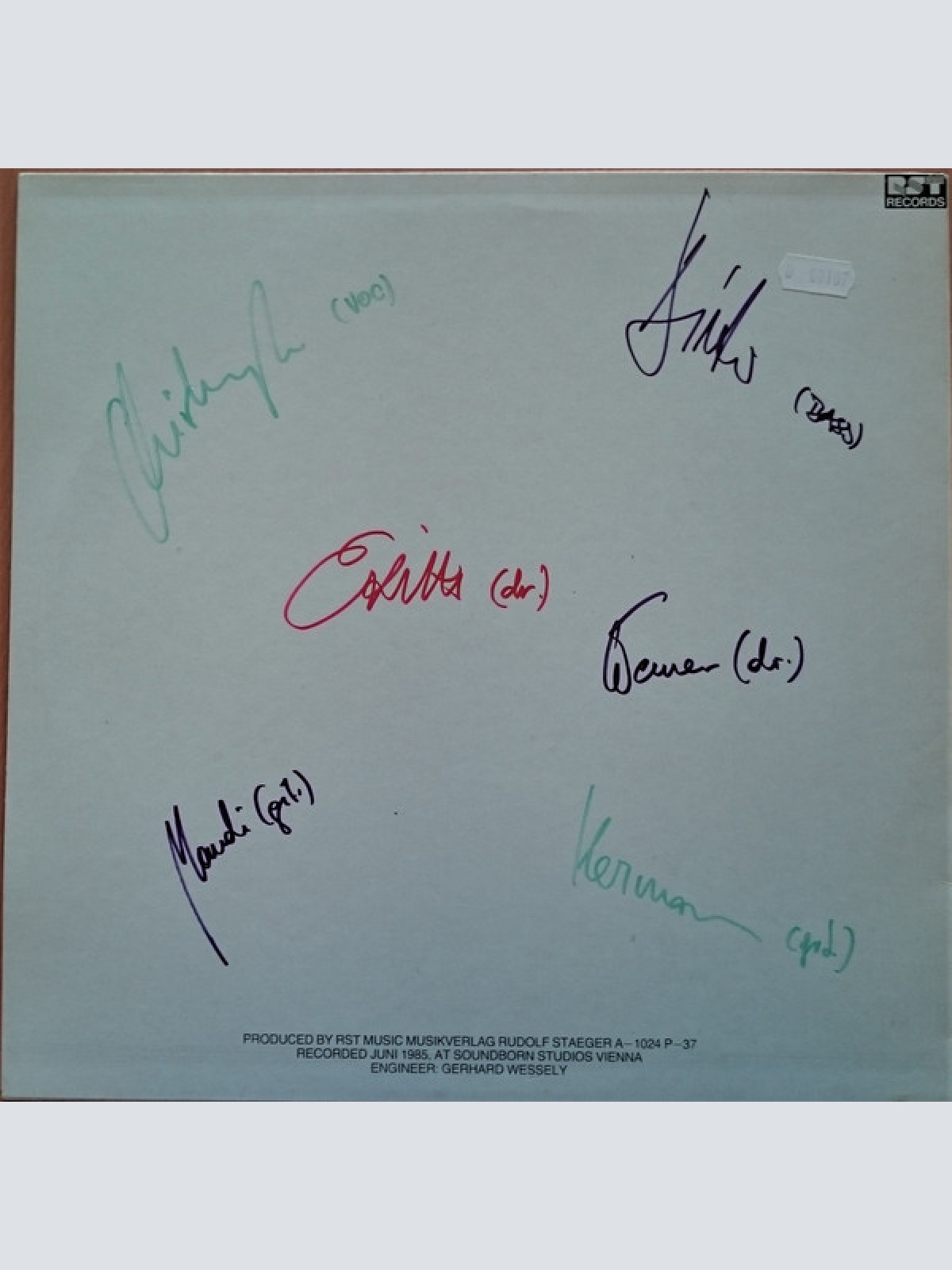 Vinyl / Virgil Cane - Tonight