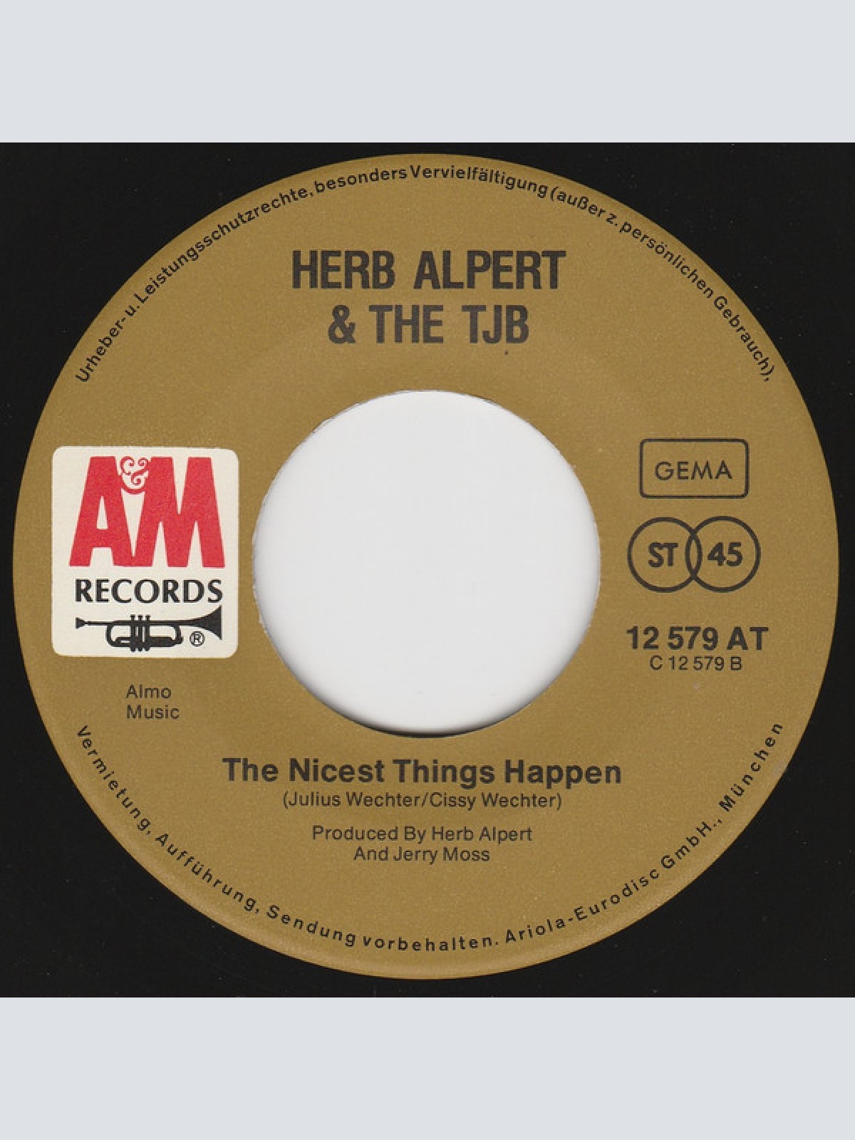 Vinyl / Herb Alpert & The Tijuana Brass - Last Tango In Paris