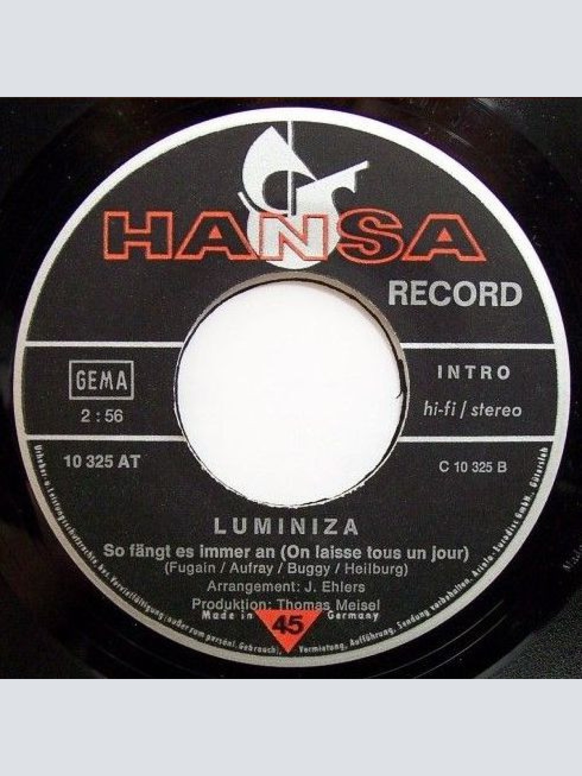 Vinyl / Luminiza* - Ein Mann - Ein Wort