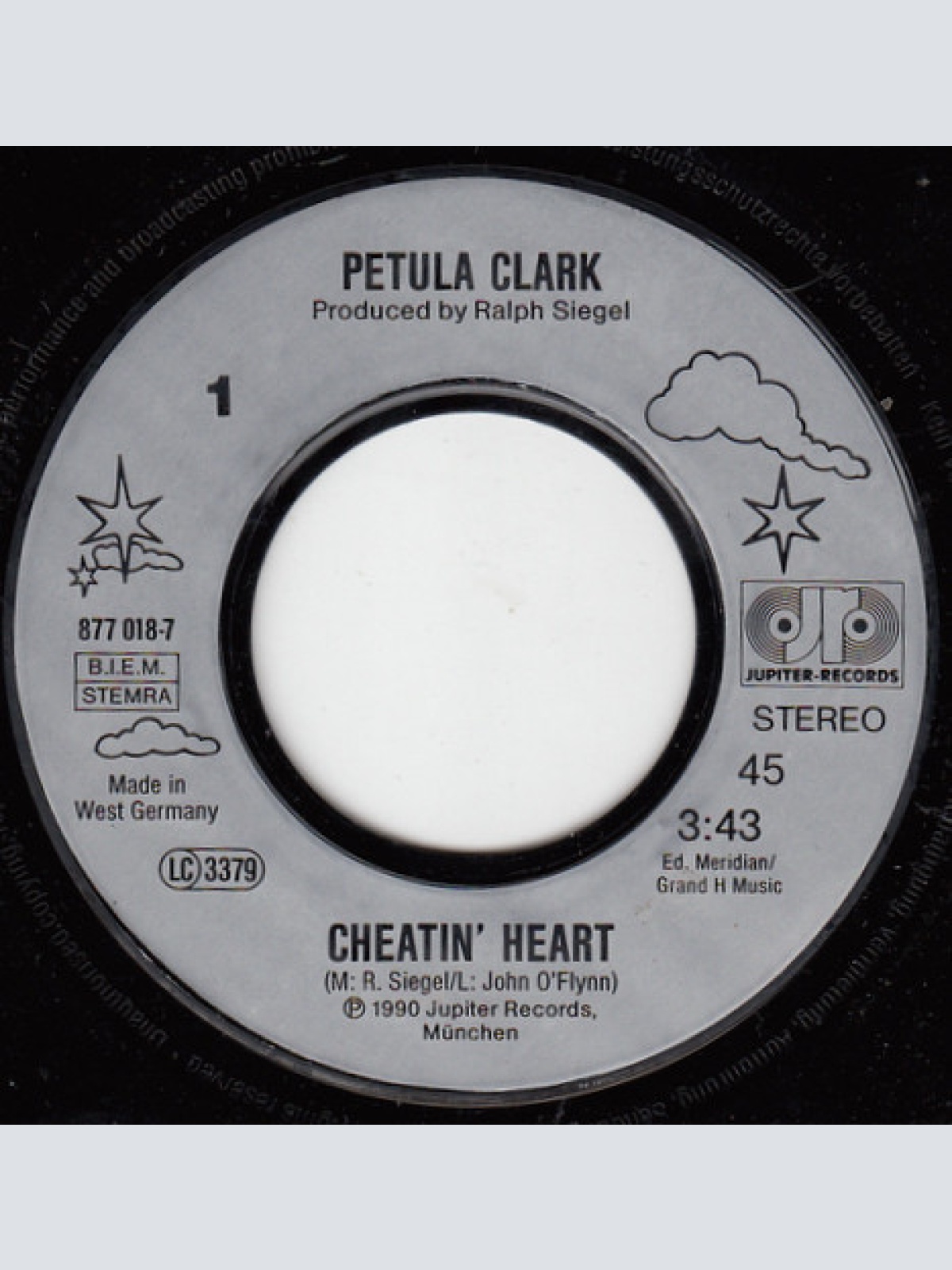 Vinyl / Petula Clark - Cheatin' Heart