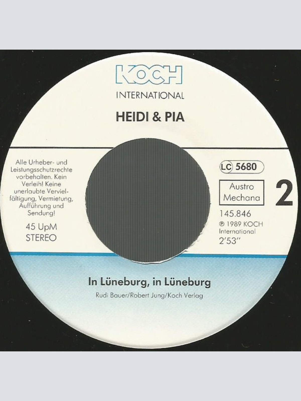 Vinyl / Heidi Und Pia - Zur Gaudi Und Zur Musi