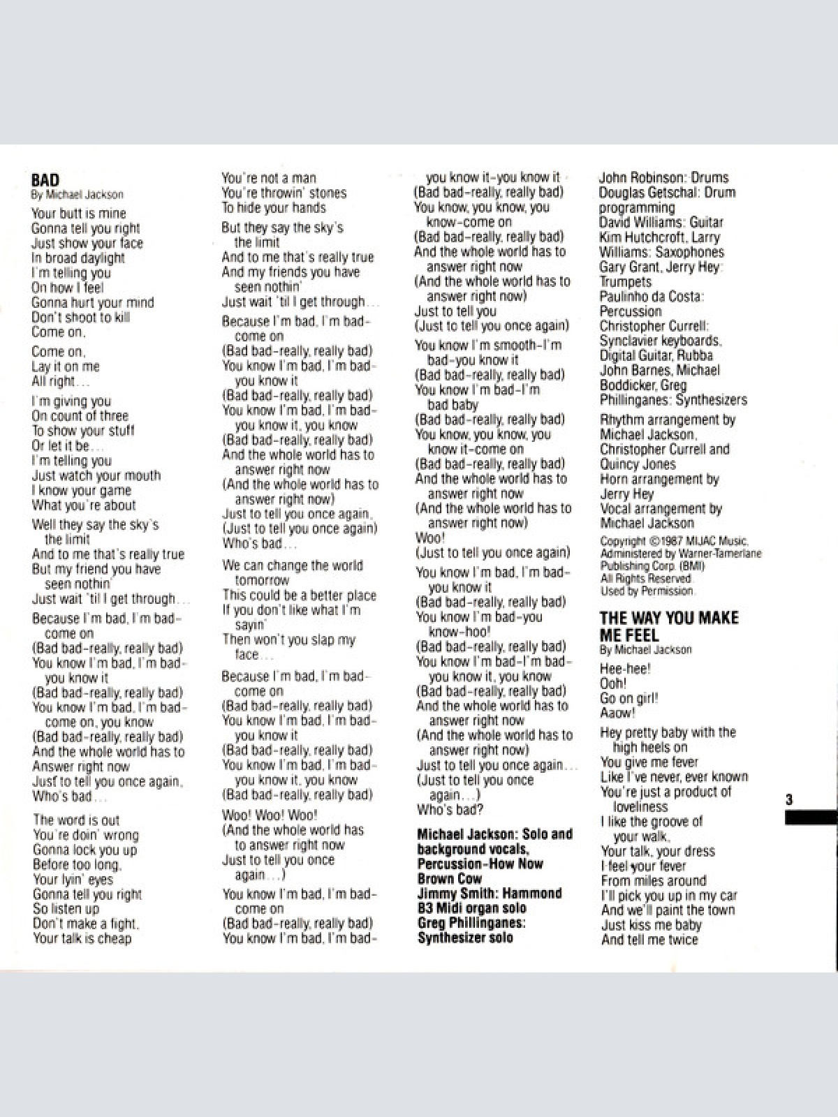 CD / Michael Jackson - Bad