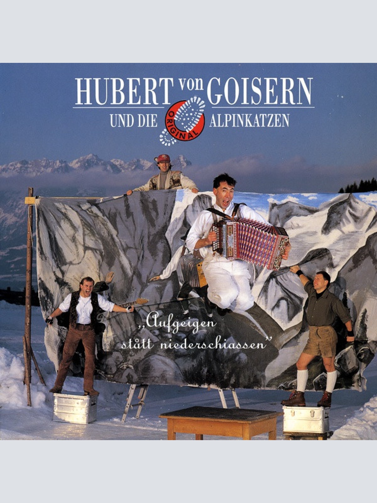 Vinyl / Hubert Von Goisern Und Die Original Alpinkatzen* - Aufgeigen Stått Niederschiassen