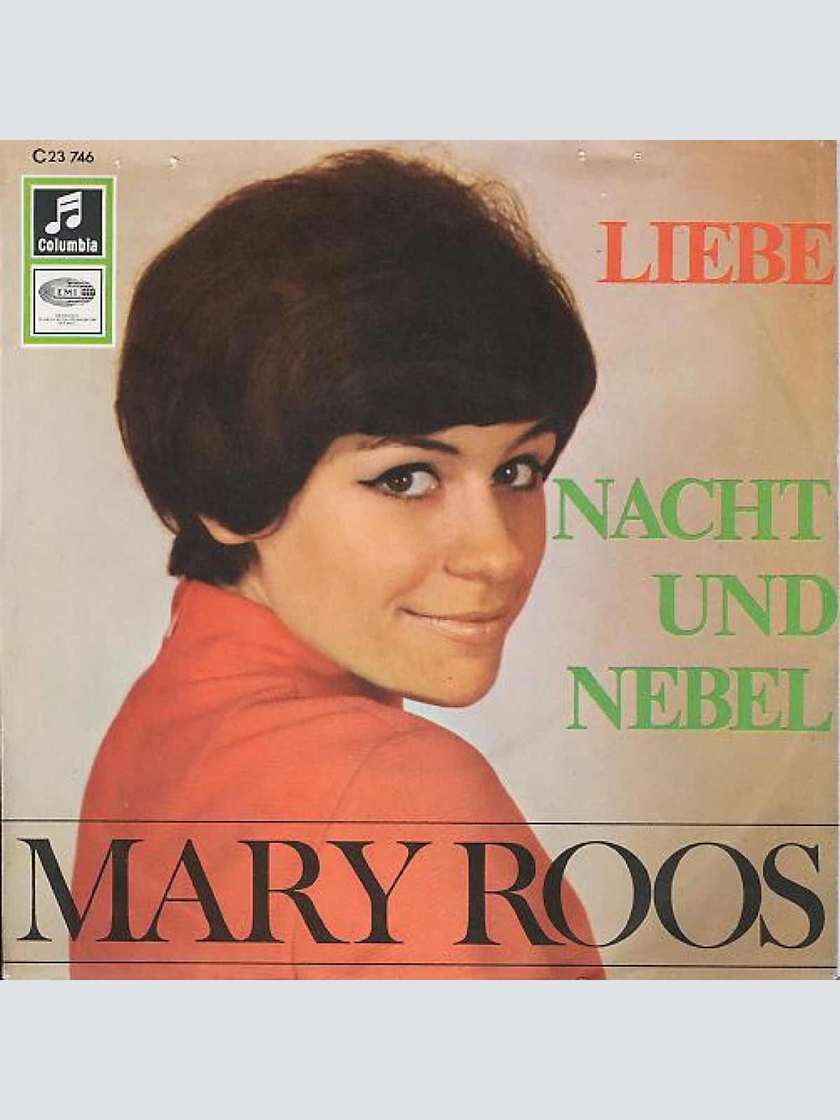 Vinyl / Mary Roos - Liebe / Nacht Und Nebel