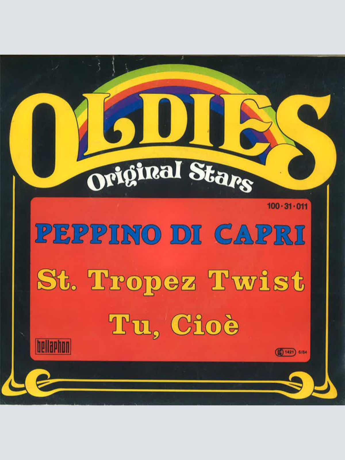 Vinyl / Peppino Di Capri - St. Tropez Twist / Tu, Cioé