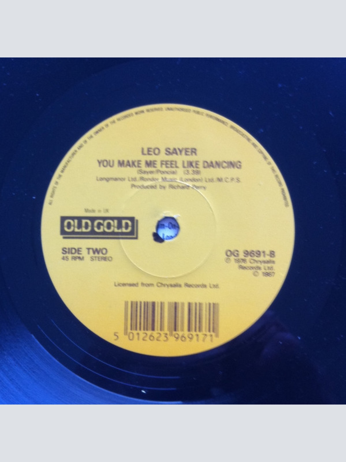 Vinyl / Leo Sayer - When I Need You