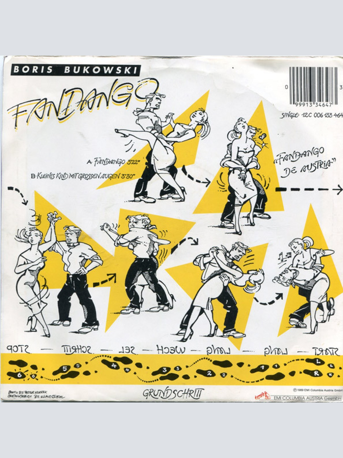 Vinyl / Boris Bukowski - Fandango