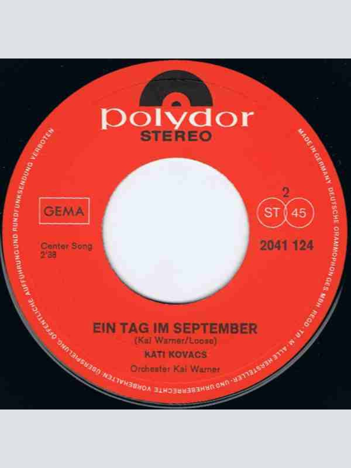 Vinyl / Kati Kovacs* - Solang' Es Liebe Gibt