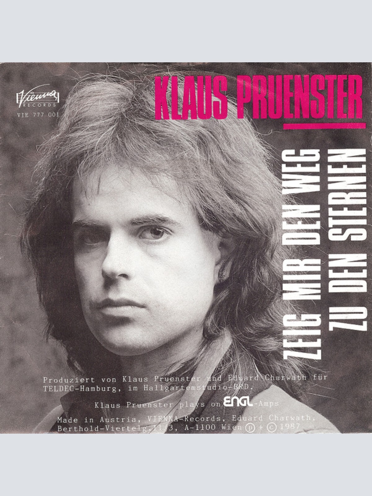 Vinyl / Klaus Pruenster* - Zeig Mir Den Weg Zu Den Sternen