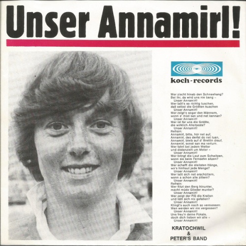 Vinyl / Kratochwil* & Peter's Band - Unser Annamirl!