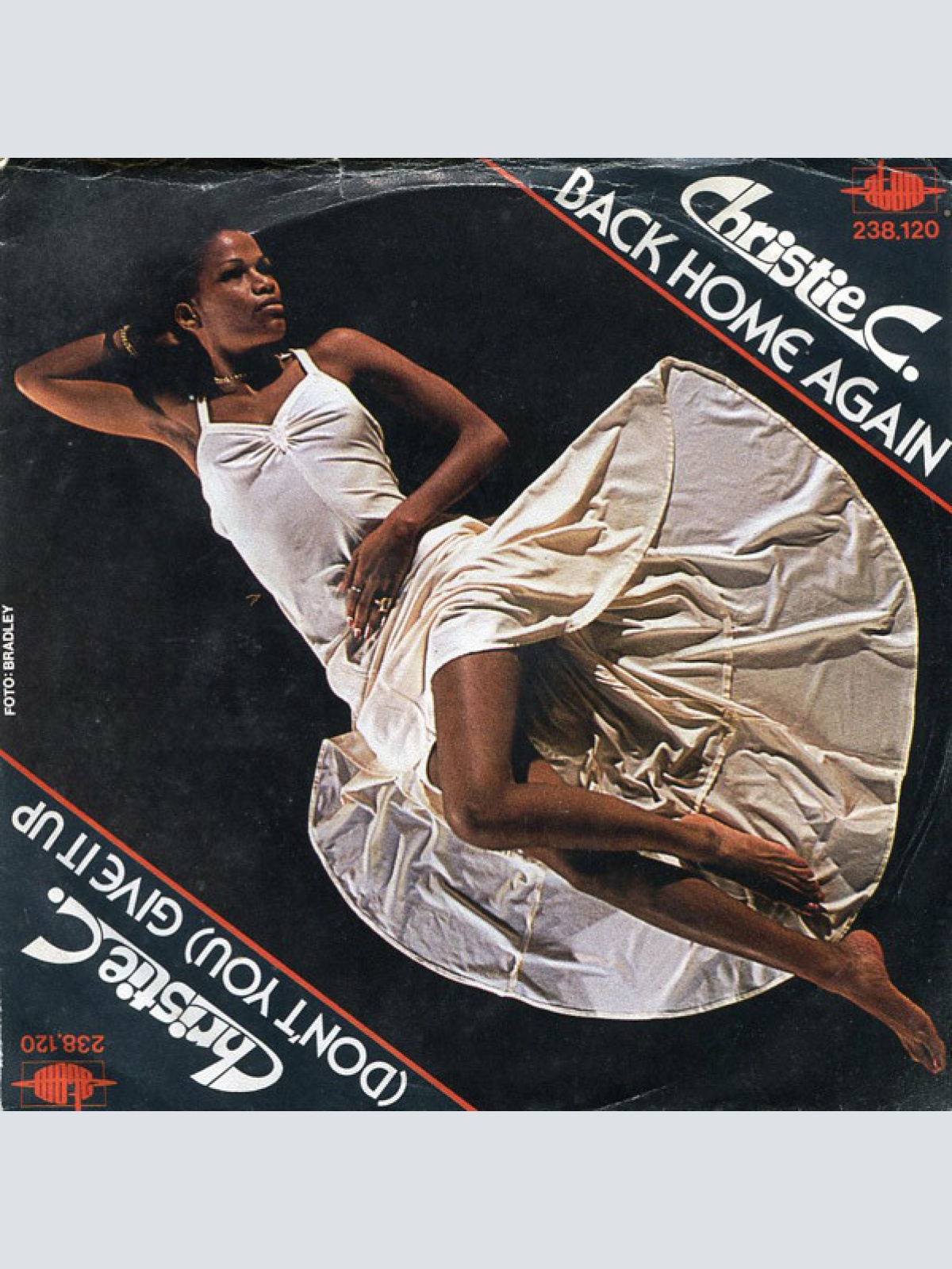 Vinyl / Christie C. - Back Home Again / (Don't You) Give Up