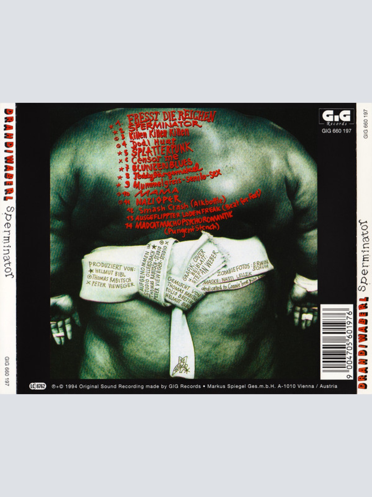 CD / Drahdiwaberl - Sperminator