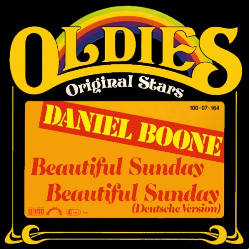 Vinyl / Daniel Boone - Beautiful Sunday / Beautiful Sunday (Deutsche Version)